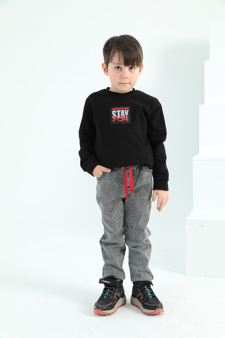 MPL Boy's Printed Long Sleeve Sweatshirt 324604 - London