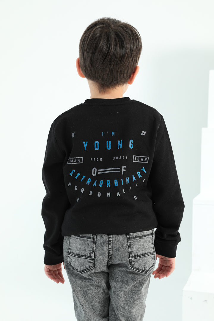 MPL Boy's Printed Long Sleeve Sweatshirt 324604 - London