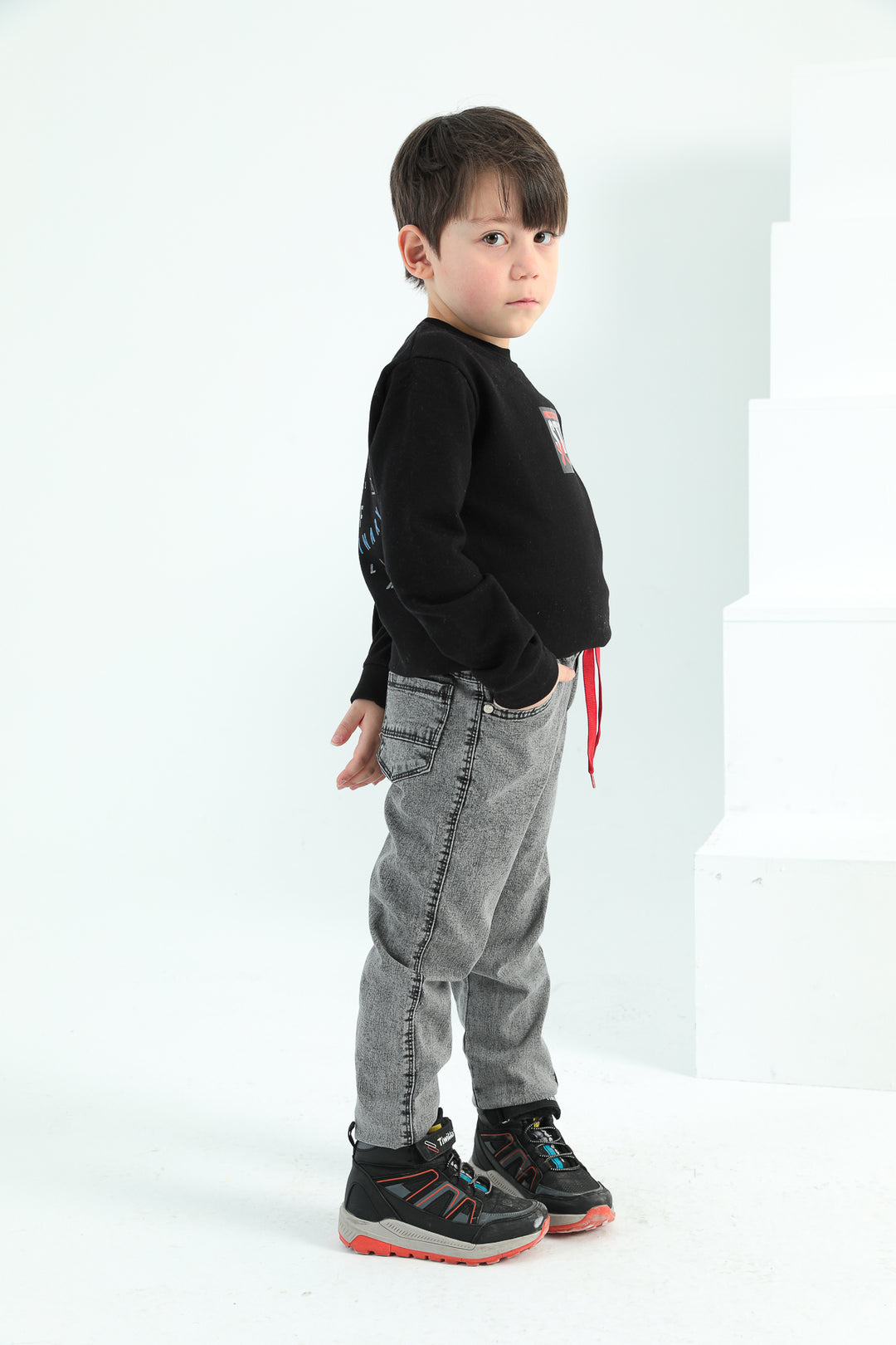 MPL Boy's Printed Long Sleeve Sweatshirt 324604 - London