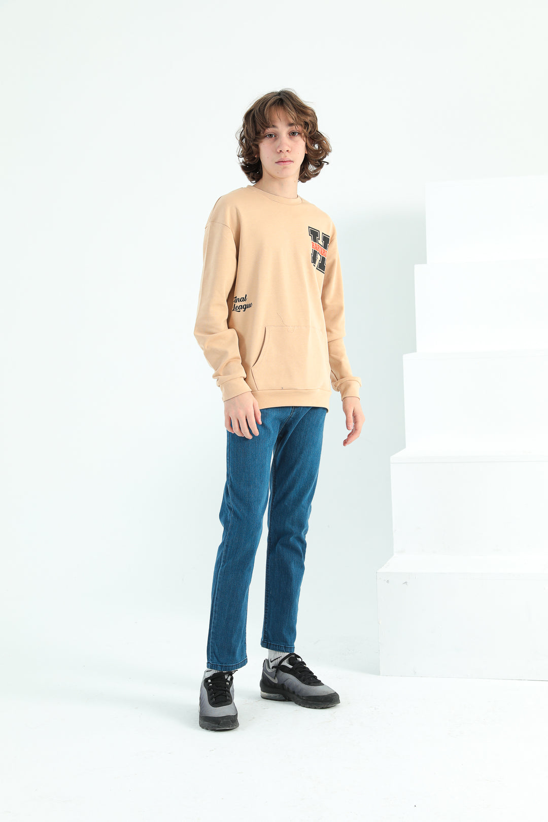 MPL Boy Printed Long Sleeve Sweatshirt 424799 - Bergheim