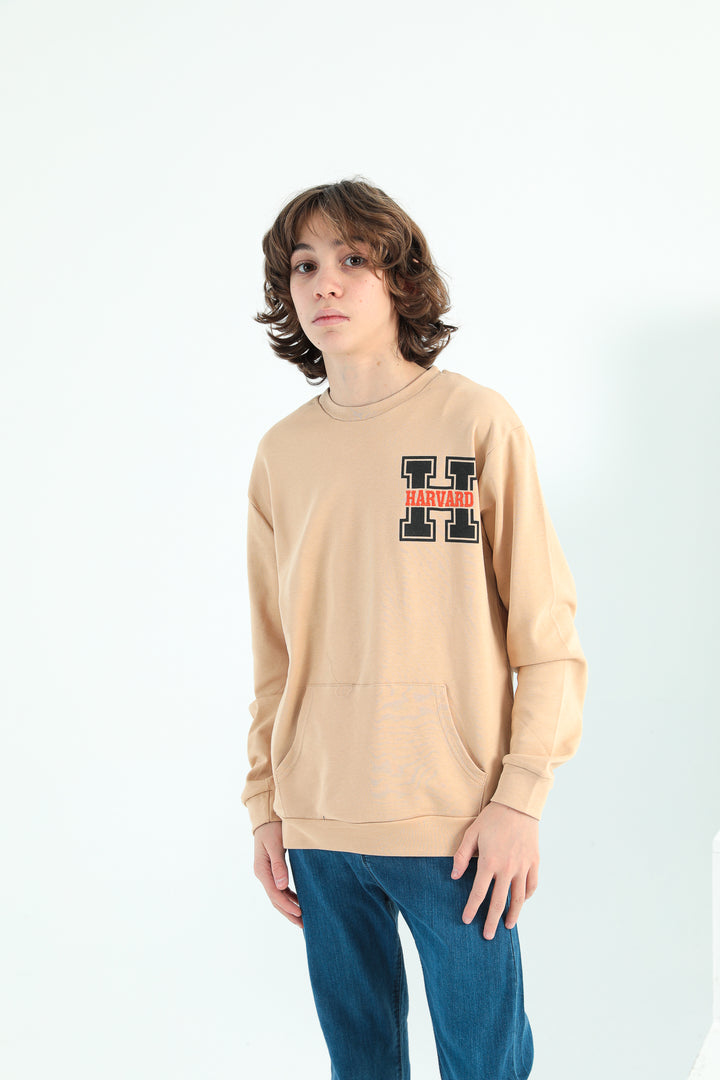 MPL Boy Printed Long Sleeve Sweatshirt 424799 - Bergheim