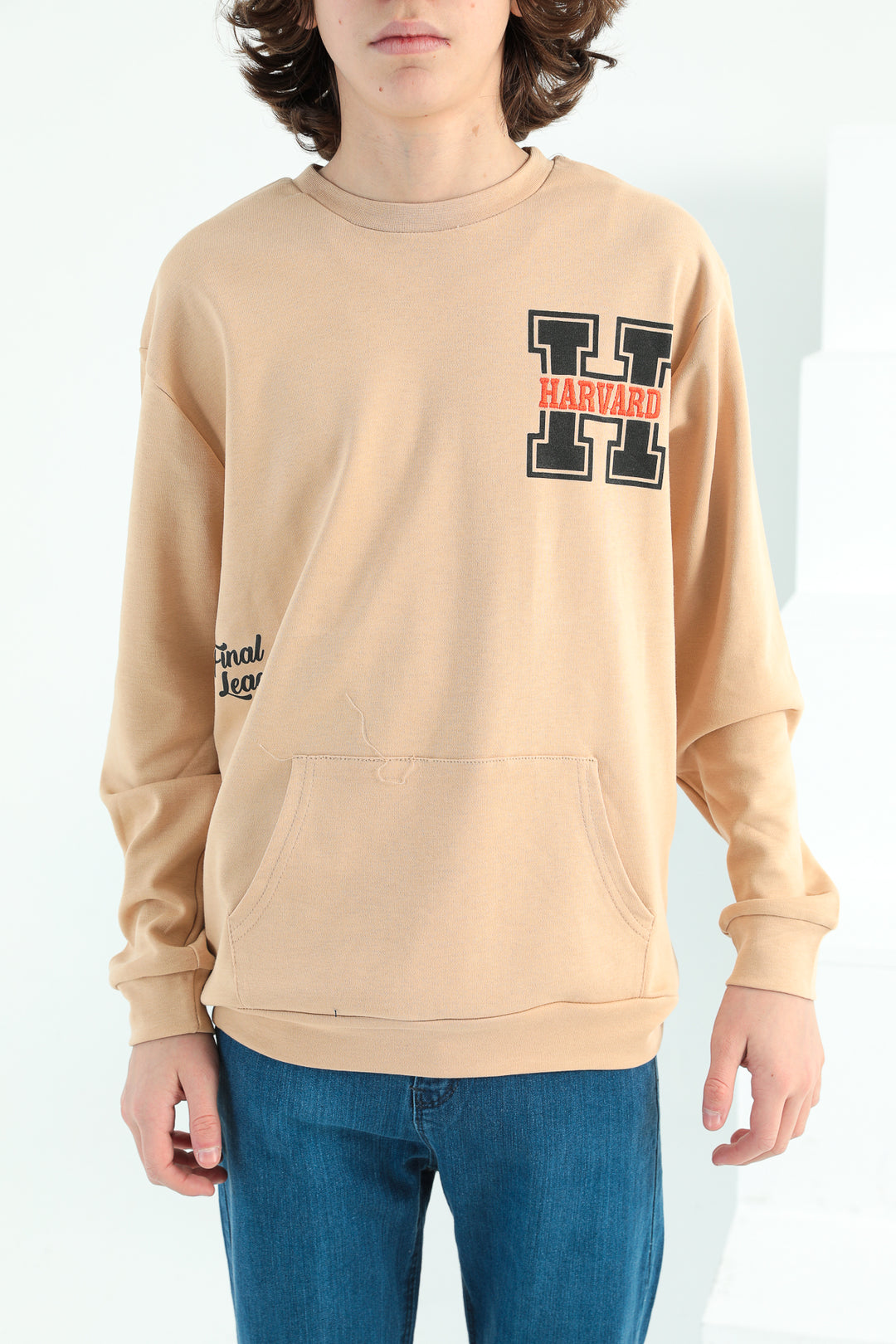 MPL Boy Printed Long Sleeve Sweatshirt 424799 - Bergheim