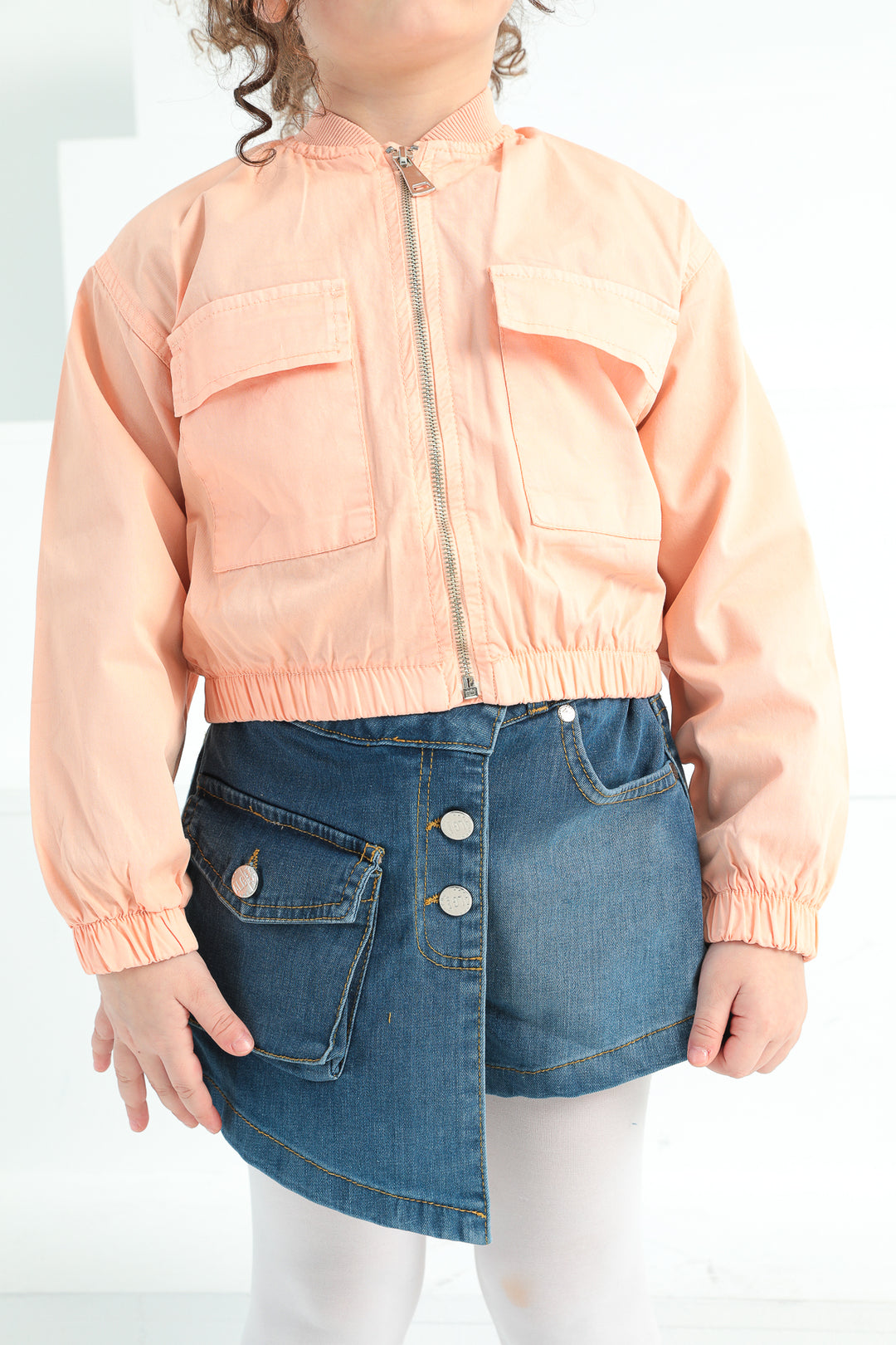 MPL Girl's Pocket Zippered Jacket 724728 - Altamura