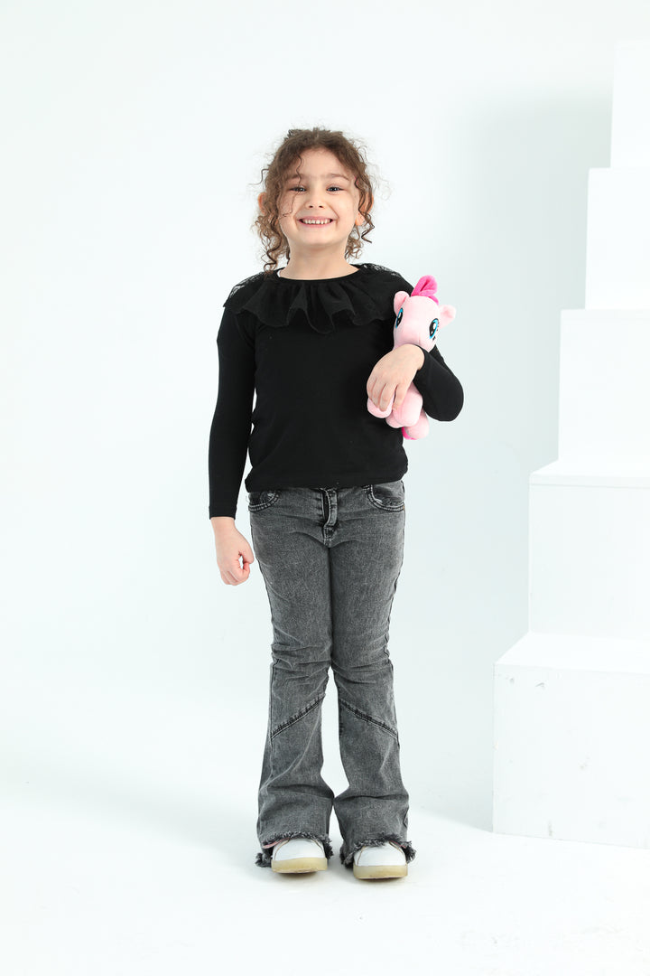 MPL Girl Child Collar Lace Bodysuit 10505 - Parma