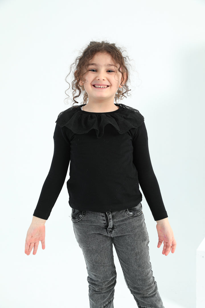 MPL Girl Child Collar Lace Bodysuit 10505 - Parma