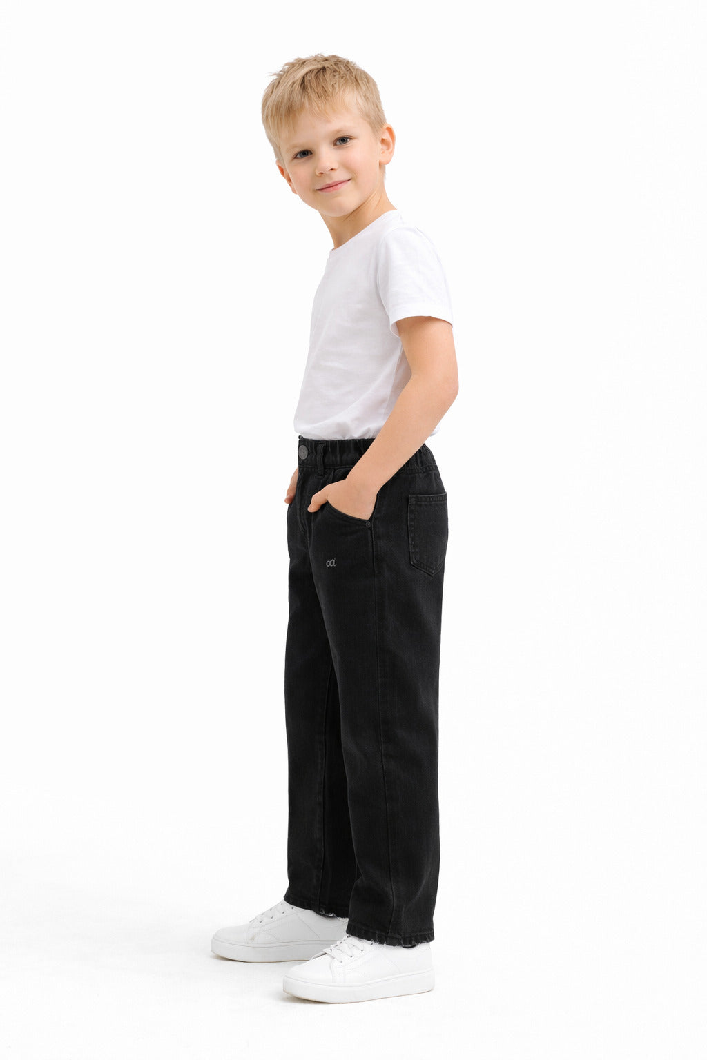 MPL Erkek Çocuk Baggy Kemerli Pantolon 3599 - Boston
