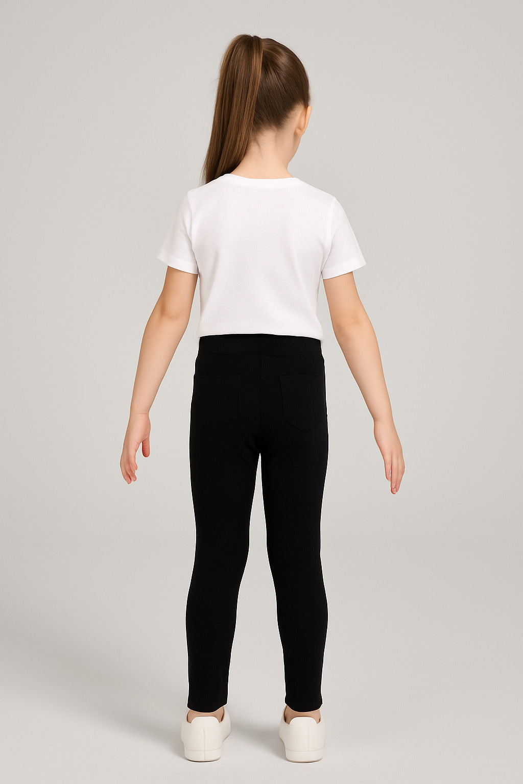 MPL Girl Child Steel Pocket School Leggings 66500 - Moore