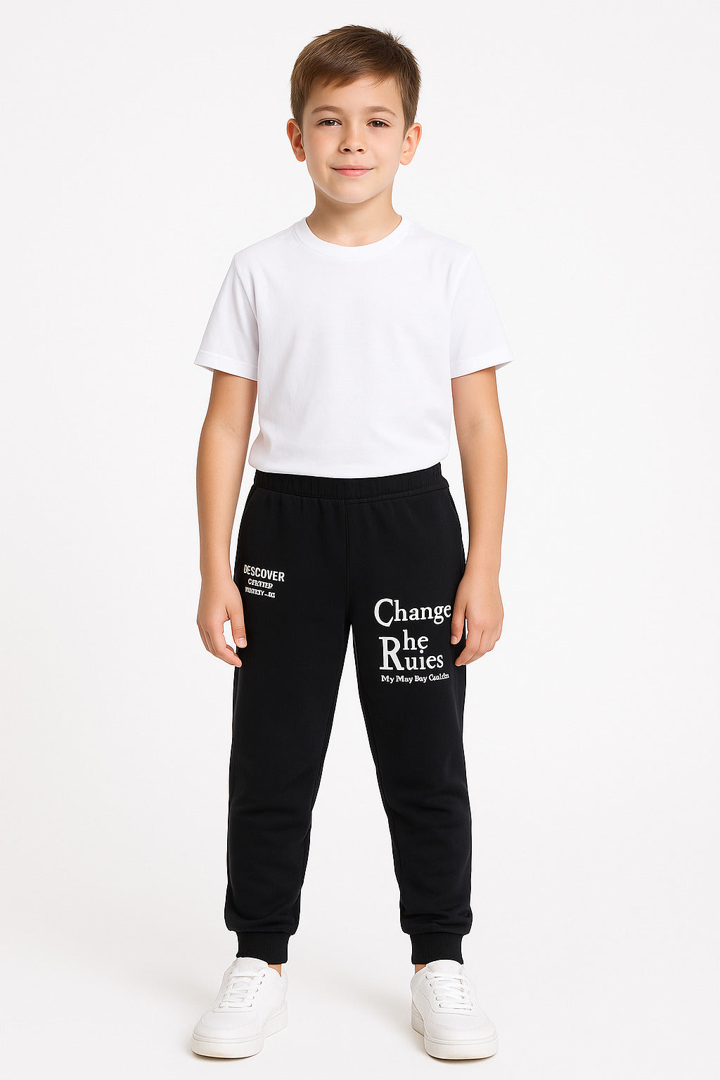 MPL Boy Child Ctr Discover Printed 52 Years Sweatpants 2423 - Gresham