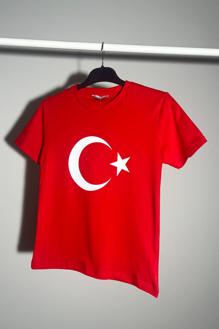 MPL Child Turkish Flag Printed T-Shirt 224318 - Ramapo