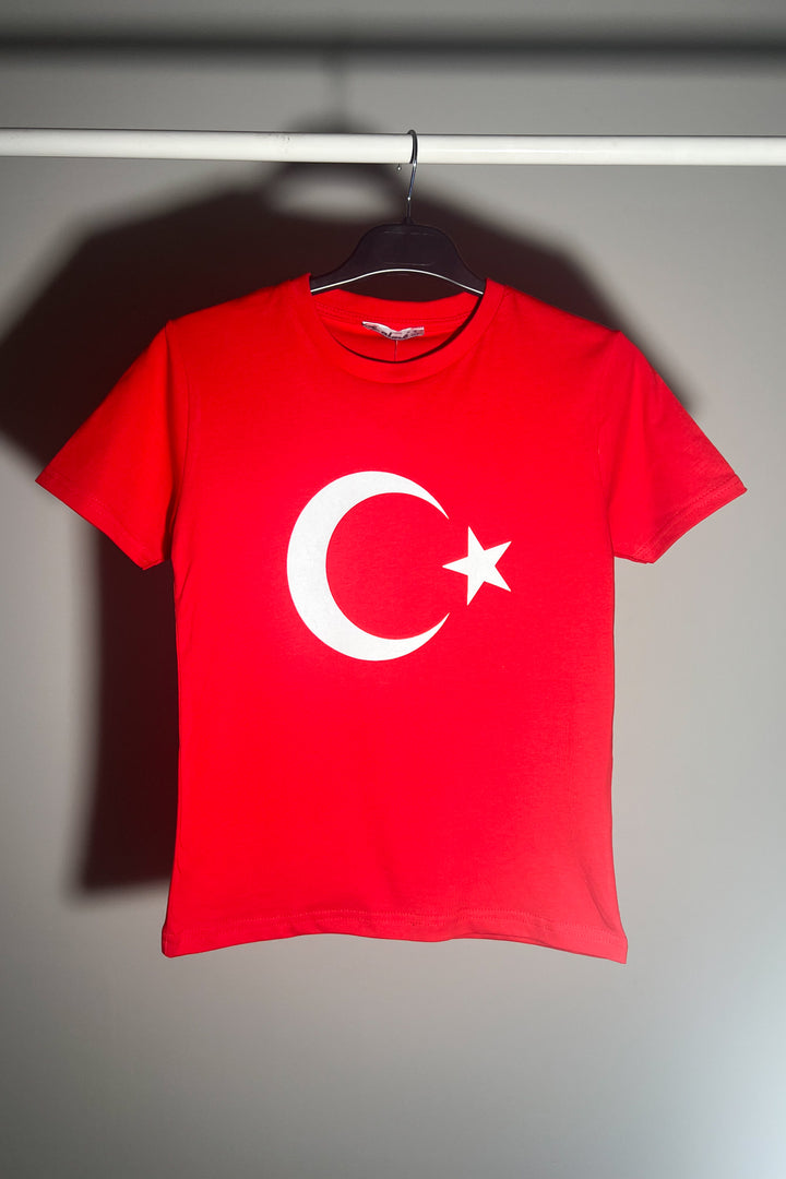 MPL Child Turkish Flag Printed T-Shirt 324318 - Stockton