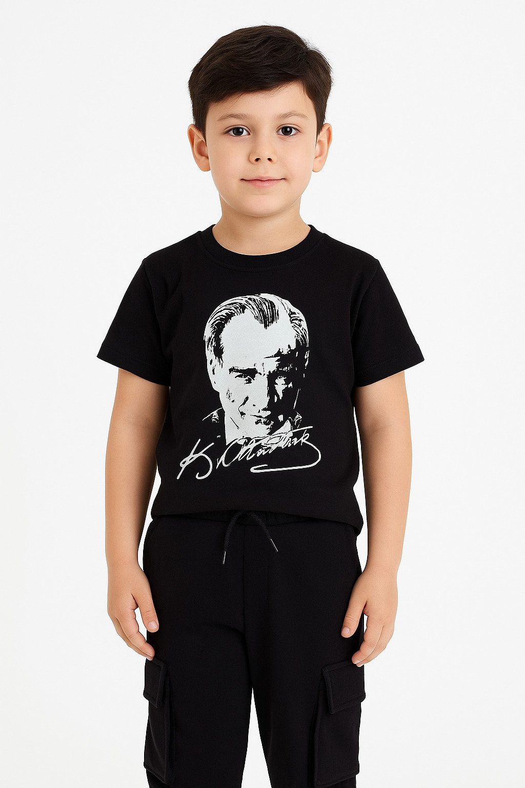 MPL Child Atatürk Printed T-shirt 5-8 Years - Saint-Étienne