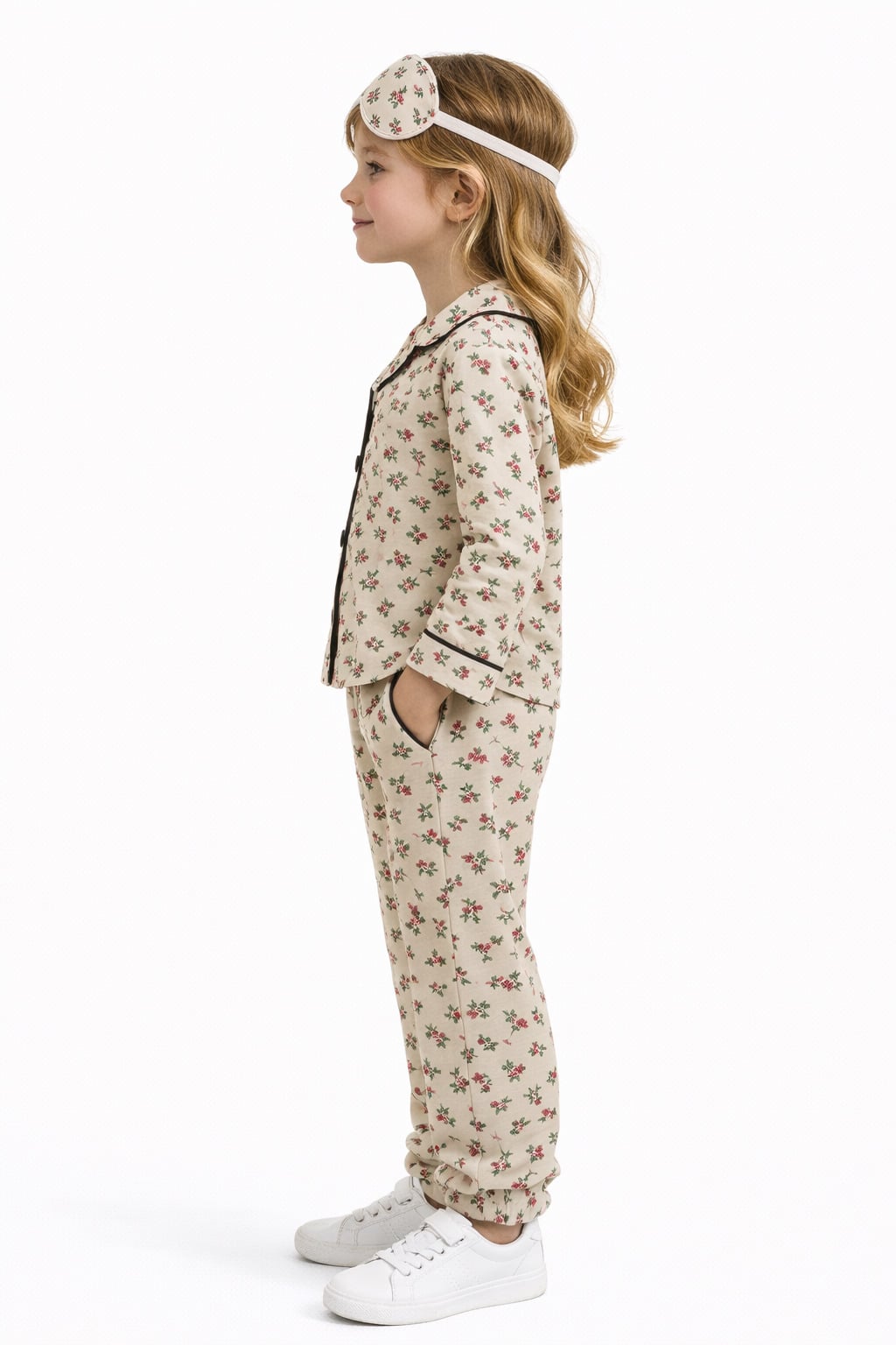 MPL Kız Çocuk Çiçek Baskılı Pijama Takım - Pesaro