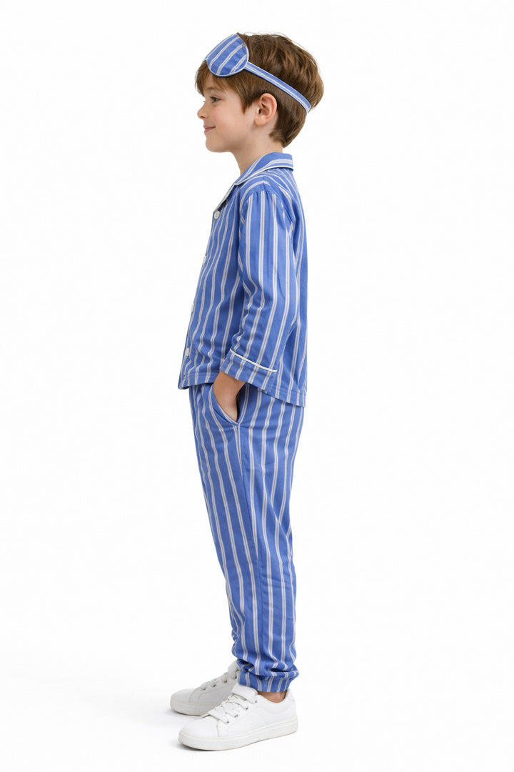 MPL Erkek Çocuk Çizgili Pijama Takım - Mount Juliet