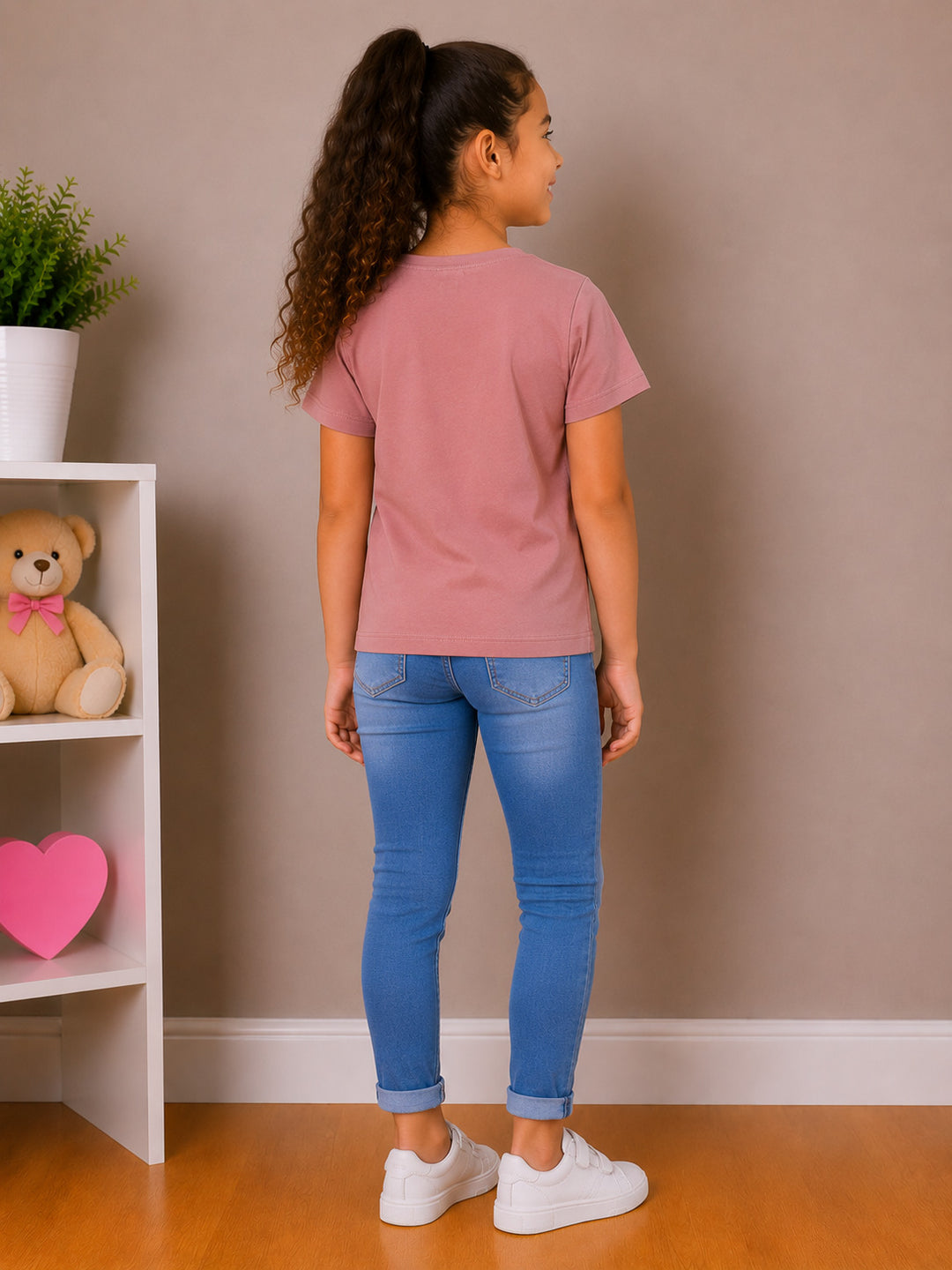 MPL Kız Çocuk Çiçek Boncuklu Tişört 10107 - Tinley Park