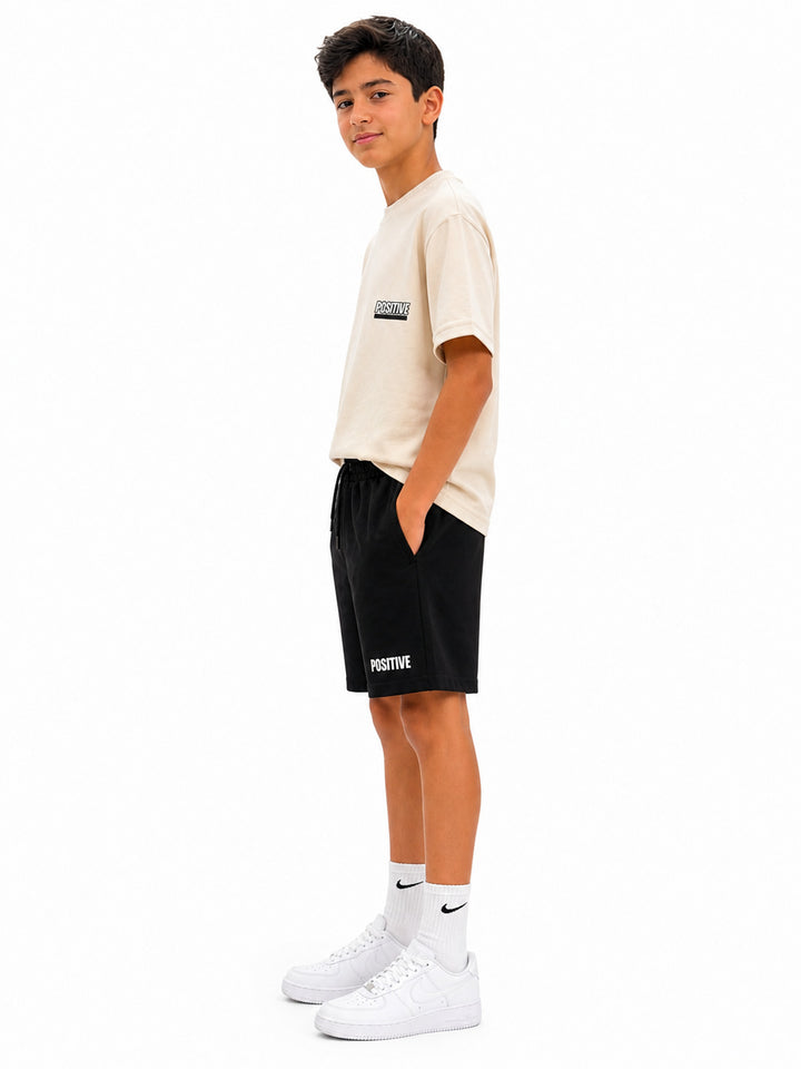 MPL Erkek Çocuk Bisiklet Yaka Tişörtlü Oversize Takım7218 - Troyes