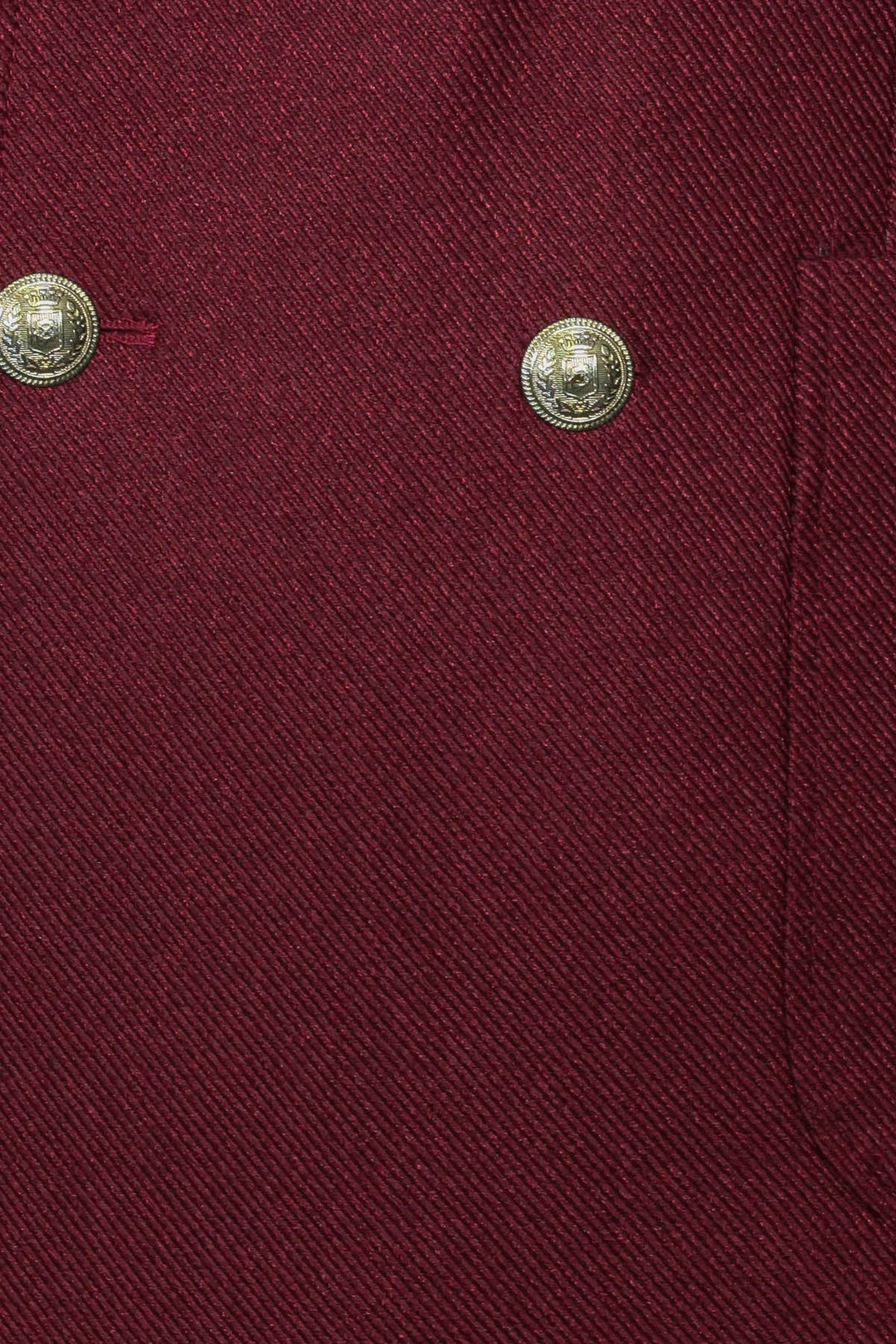 WSS Double Breasted Slim Fit Burgundy Men Blazer  - Nova Kakhovka