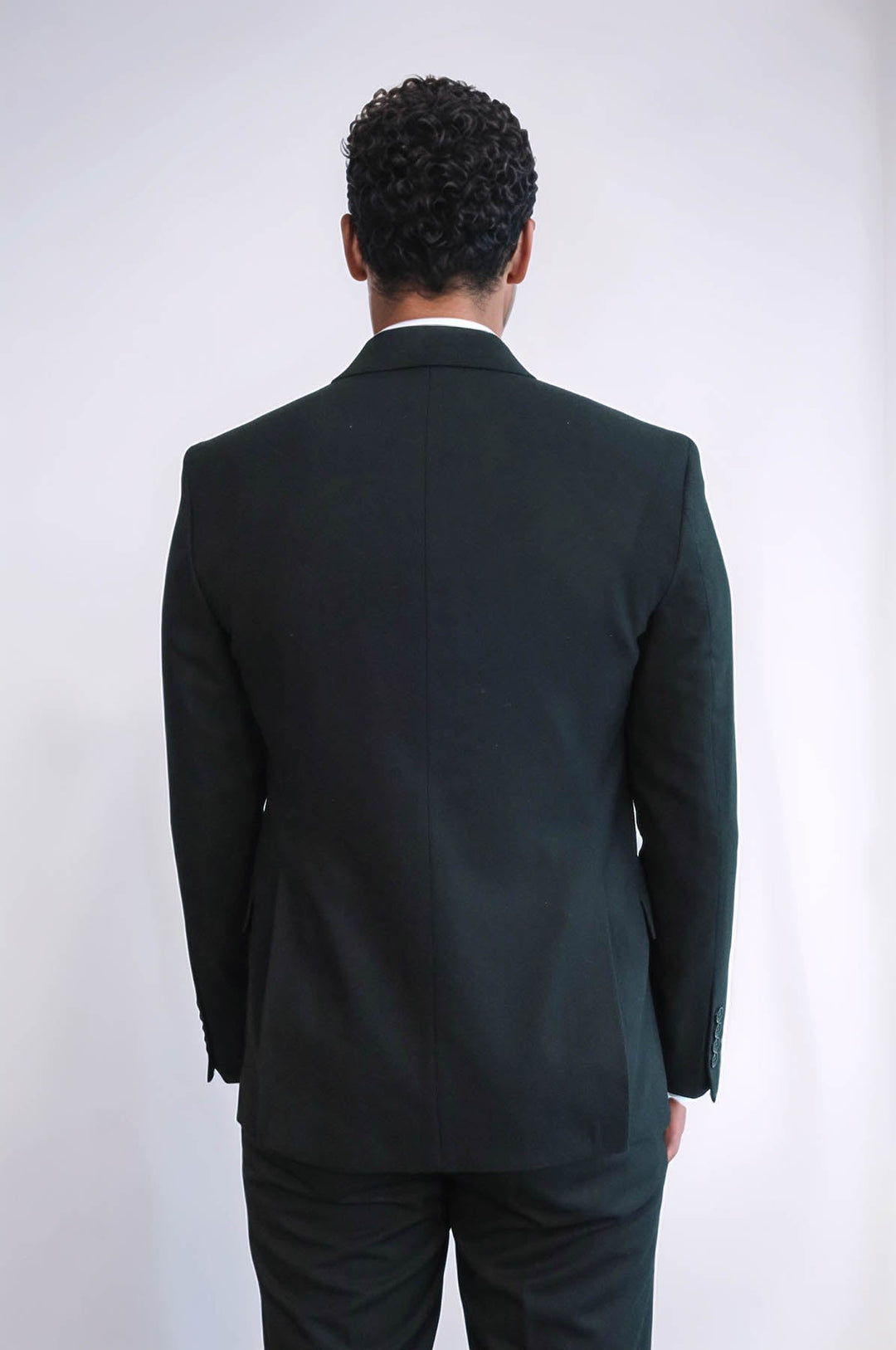 WSS Plain Slim Fit Sport Black Men Blazer  - Yecapixtla