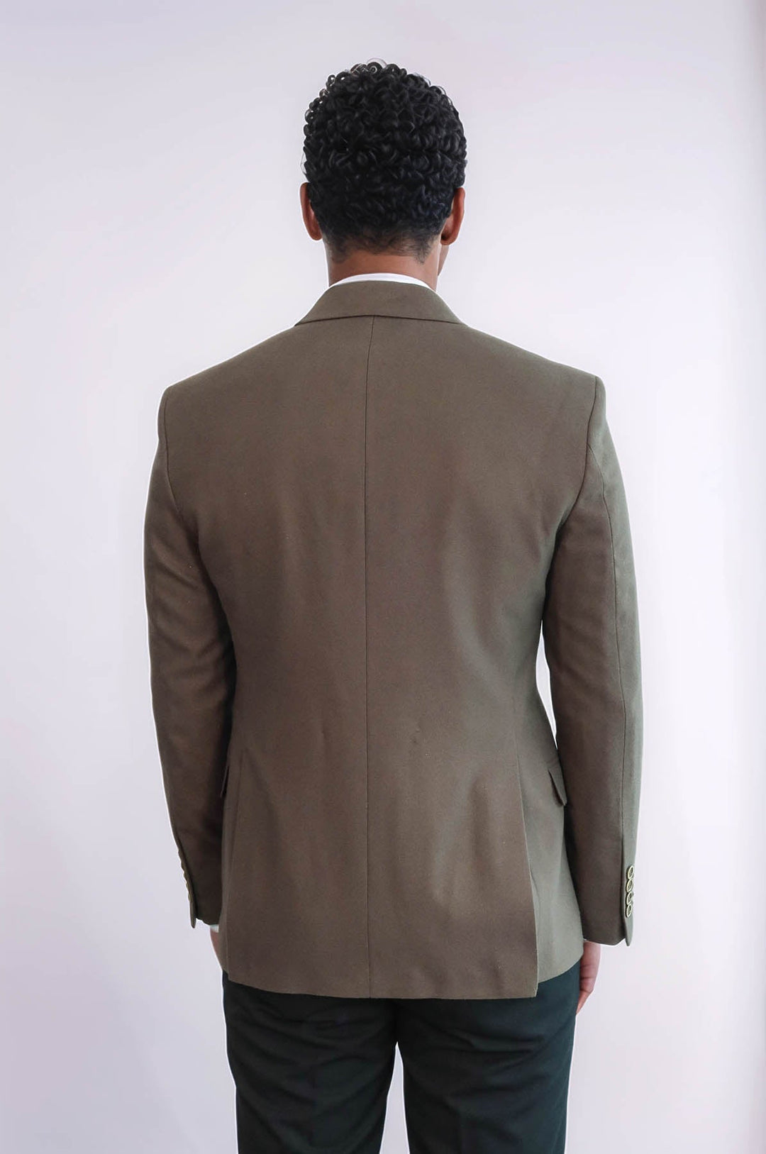 WSS Plain Slim Fit Sport Brown Men Blazer  - Meyzieu