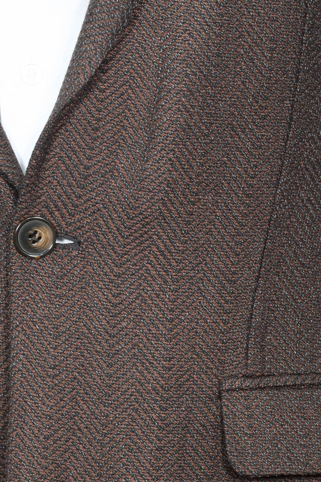 WSS Slim Fit Patterned Brown Men Blazer  - Surrey