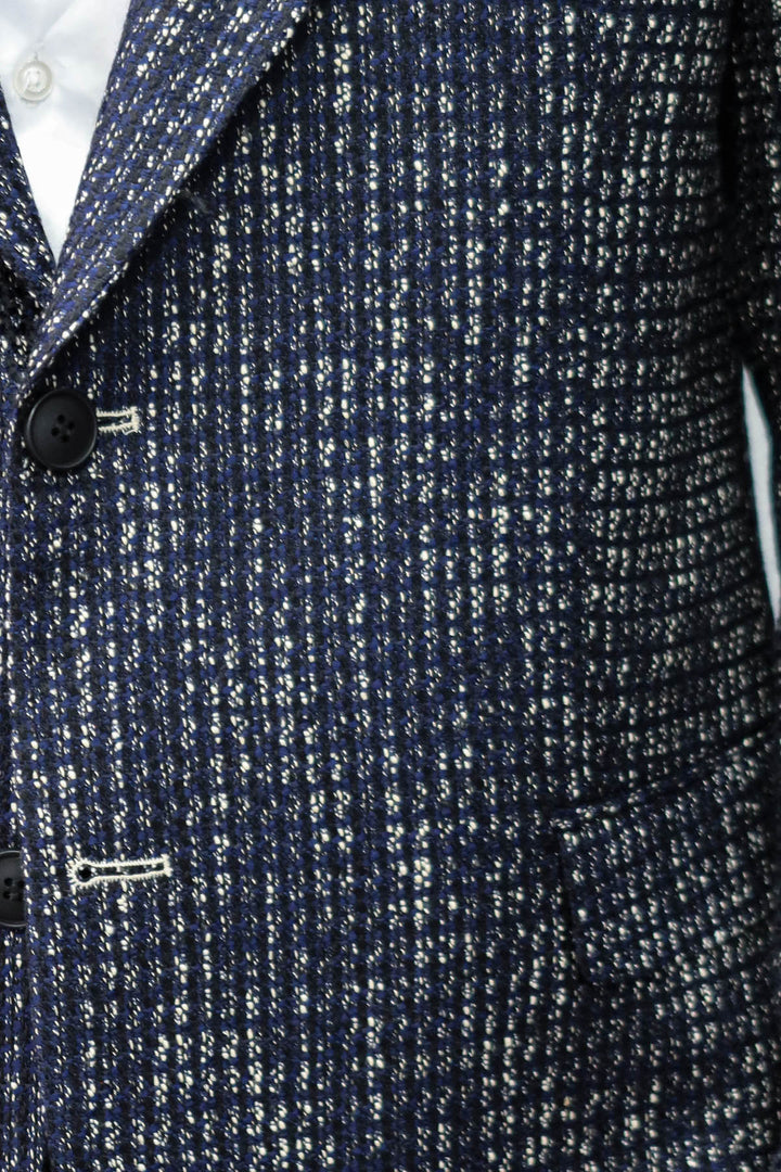 WSS Slim Fit Patterned Sport Navy Blue Men Blazer  - Zugdidi