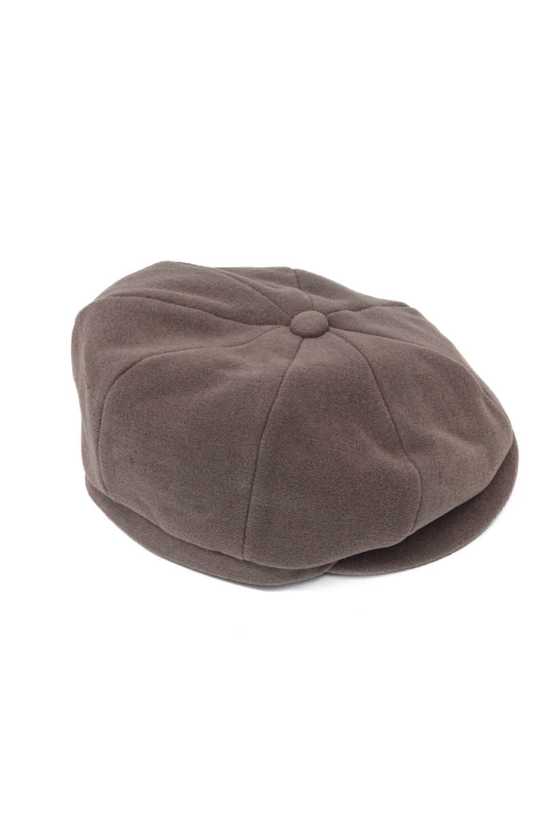 WSS Beige Wool Gatsby Men Hat  - Meoqui