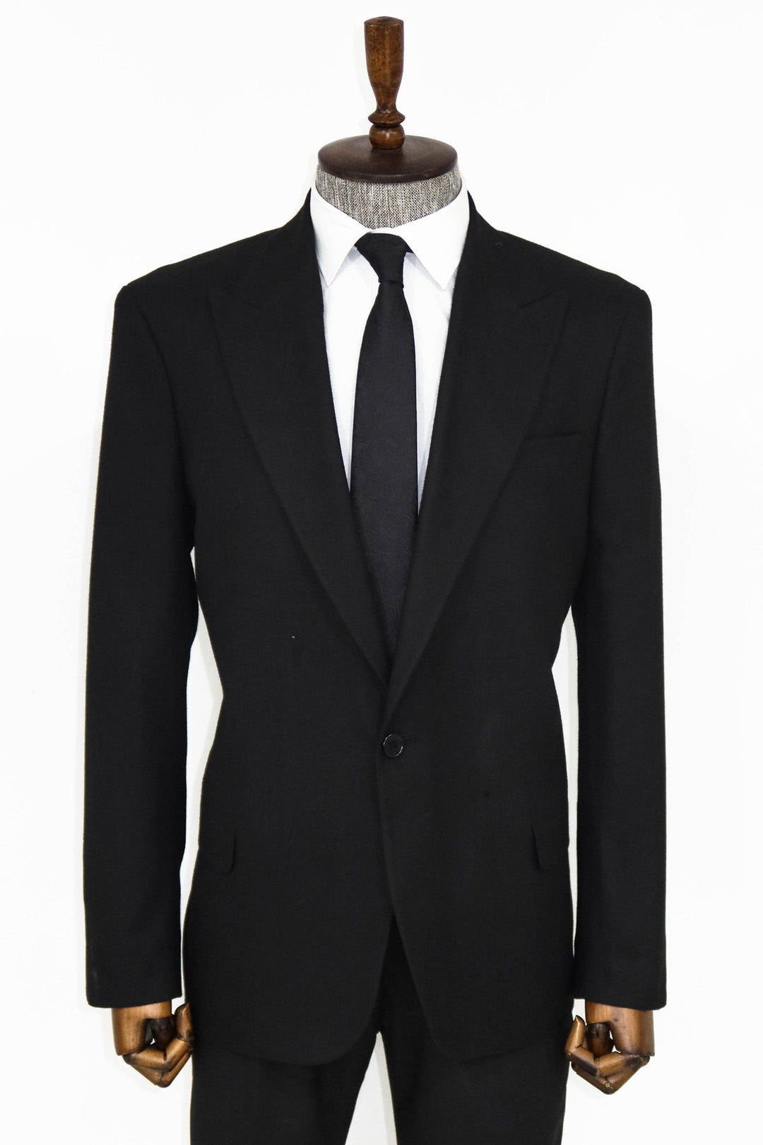WSS Plain Slim Fit Sport Black Men Blazer and Trousers Combination  - Bologna