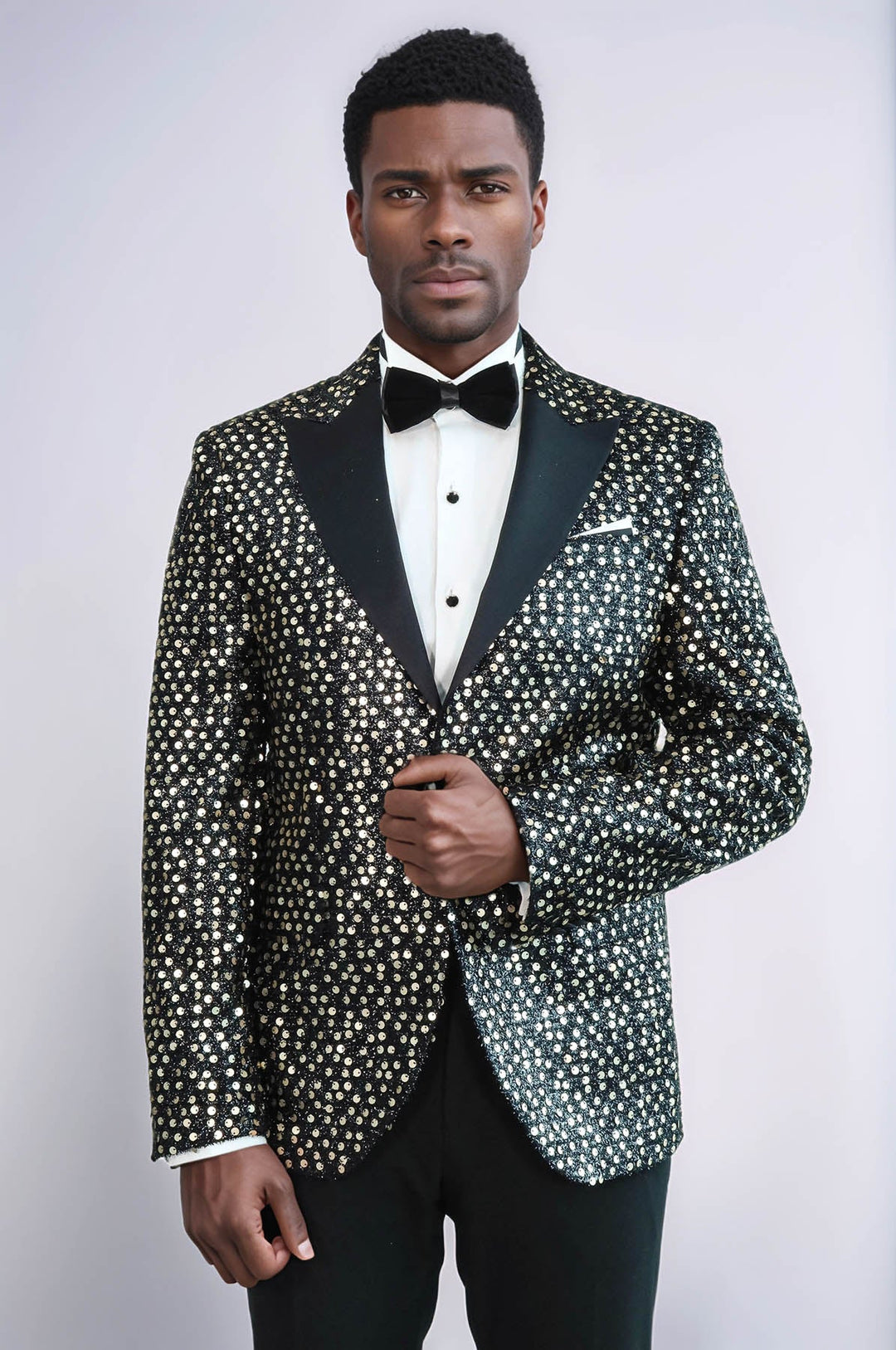 WSS Smoked Sparkly Patterned Party Blazer  - Winsford