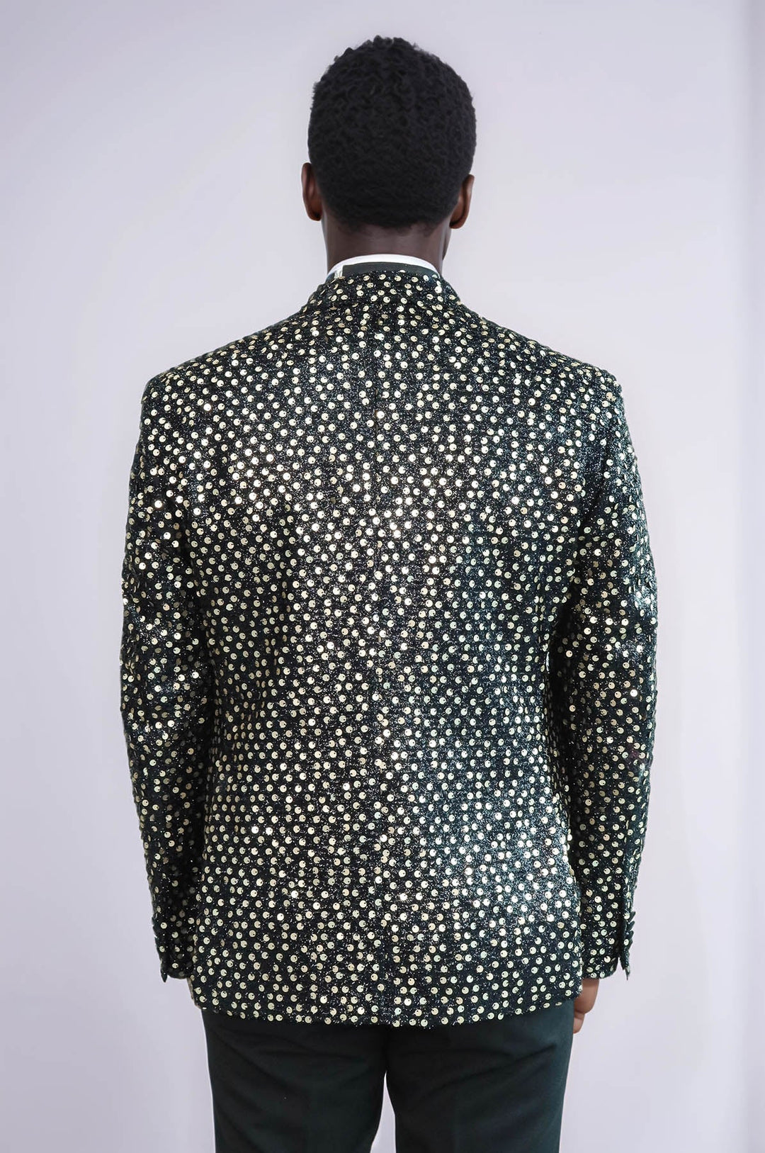 WSS Smoked Sparkly Patterned Party Blazer  - Winsford