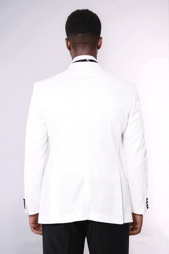 WSS Grey Sparkly Patterned Party Blazer  - Vlissingen