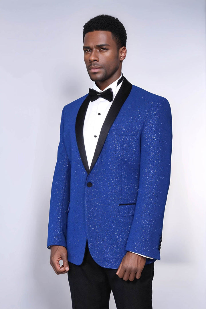 WSS Shawl Lapel Navy Blue Men Dinner Jacket  - Laval