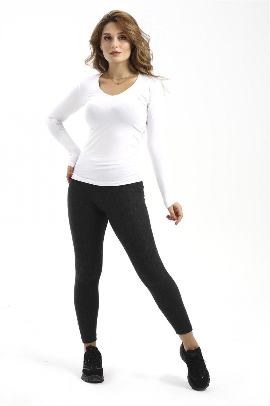 MPL Woman Long Sleeve V-Neck Bodysuit 101BK010001 - Dnipro