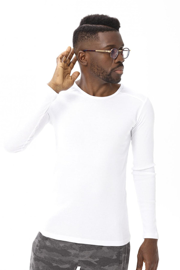 MPL Men's Long Sleeve T-Shirt 101EK020005 - Onteniente