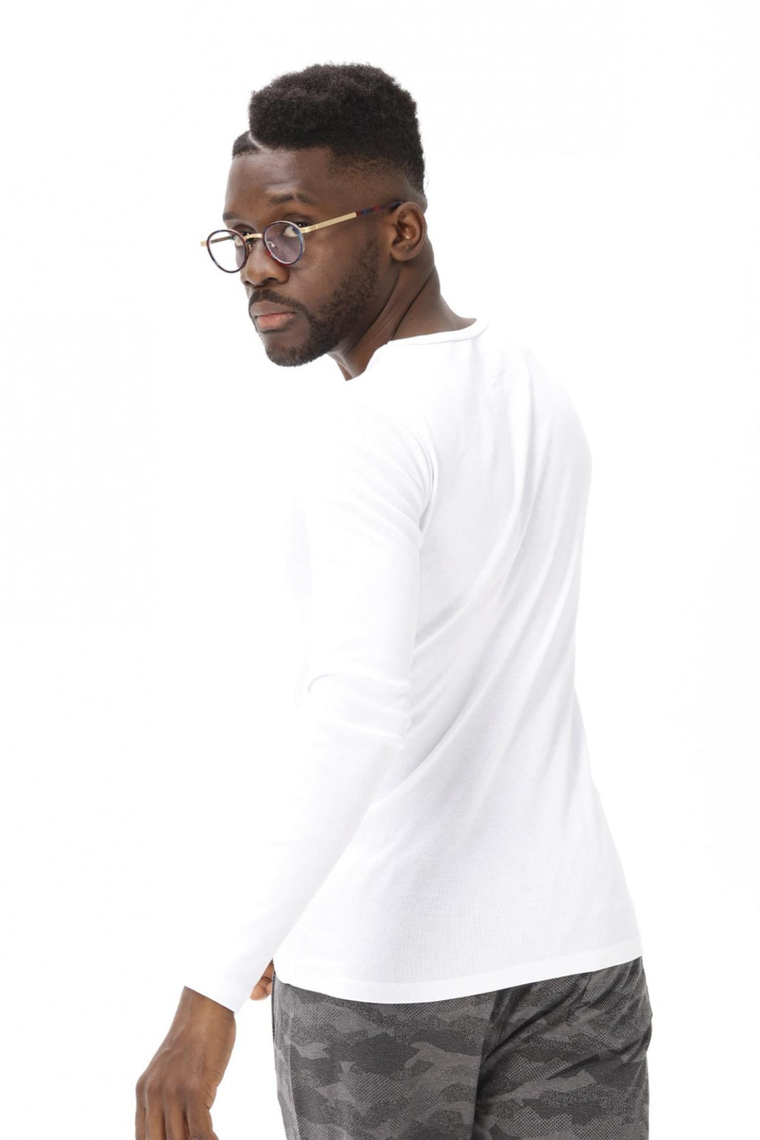 MPL Men's Long Sleeve T-Shirt 101EK020005 - Onteniente