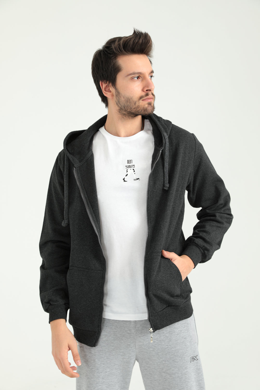 MPL Men's Zippered Hoodie 304EK090002 - Longmont