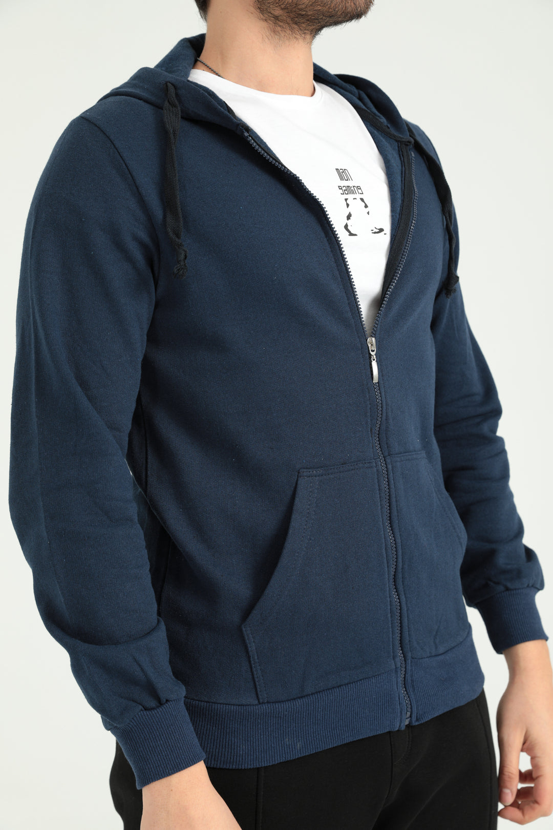 MPL Men's Zippered Hoodie 304EK090002 - Freital