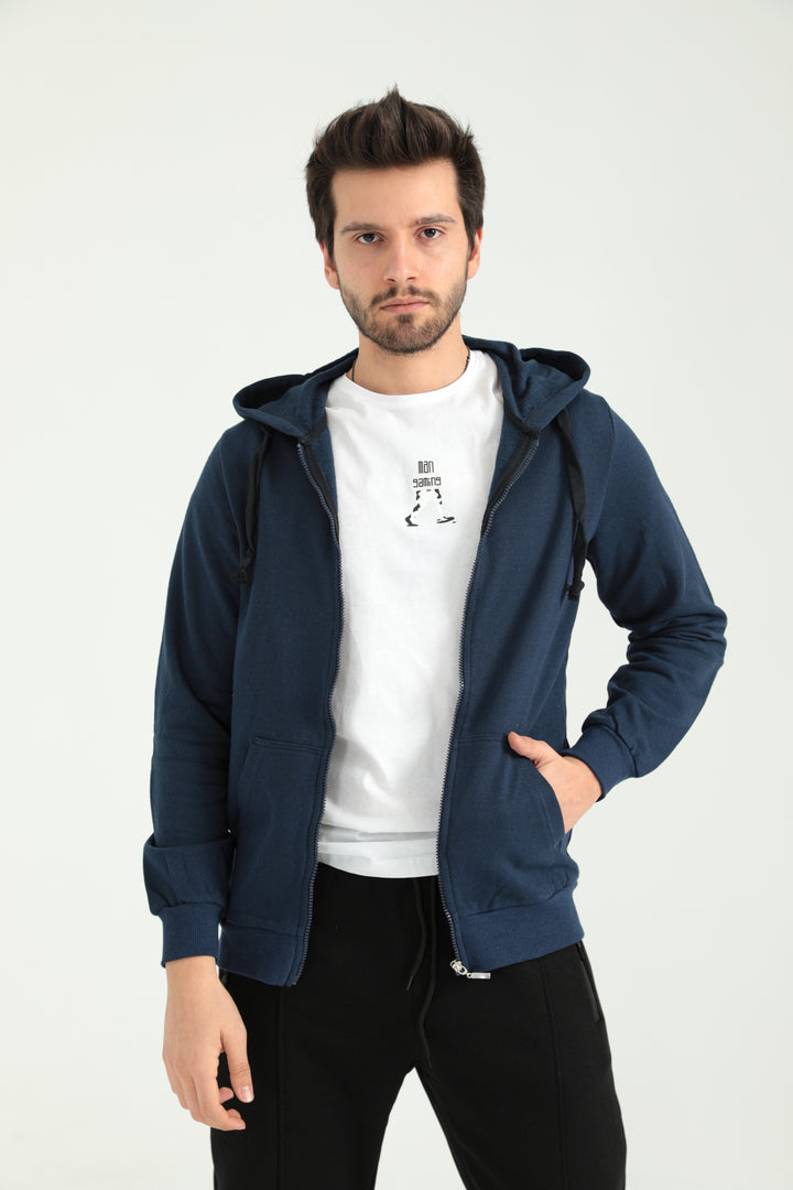 MPL Men's Zippered Hoodie 304EK090002 - Freital