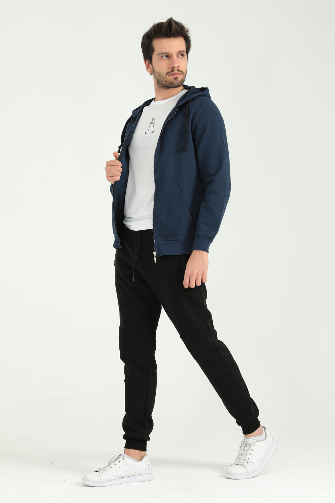 MPL Men's Zippered Hoodie 304EK090002 - Freital