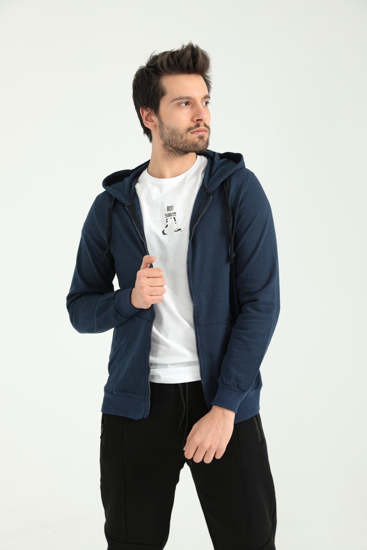MPL Men's Zippered Hoodie 304EK090002 - Freital