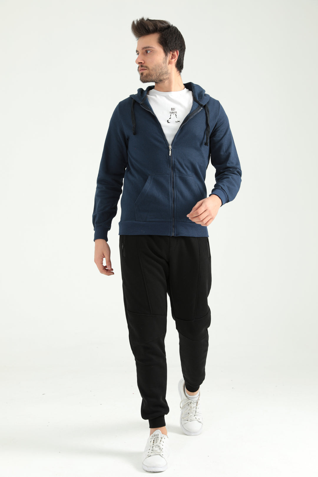 MPL Men's Zippered Hoodie 304EK090002 - Freital