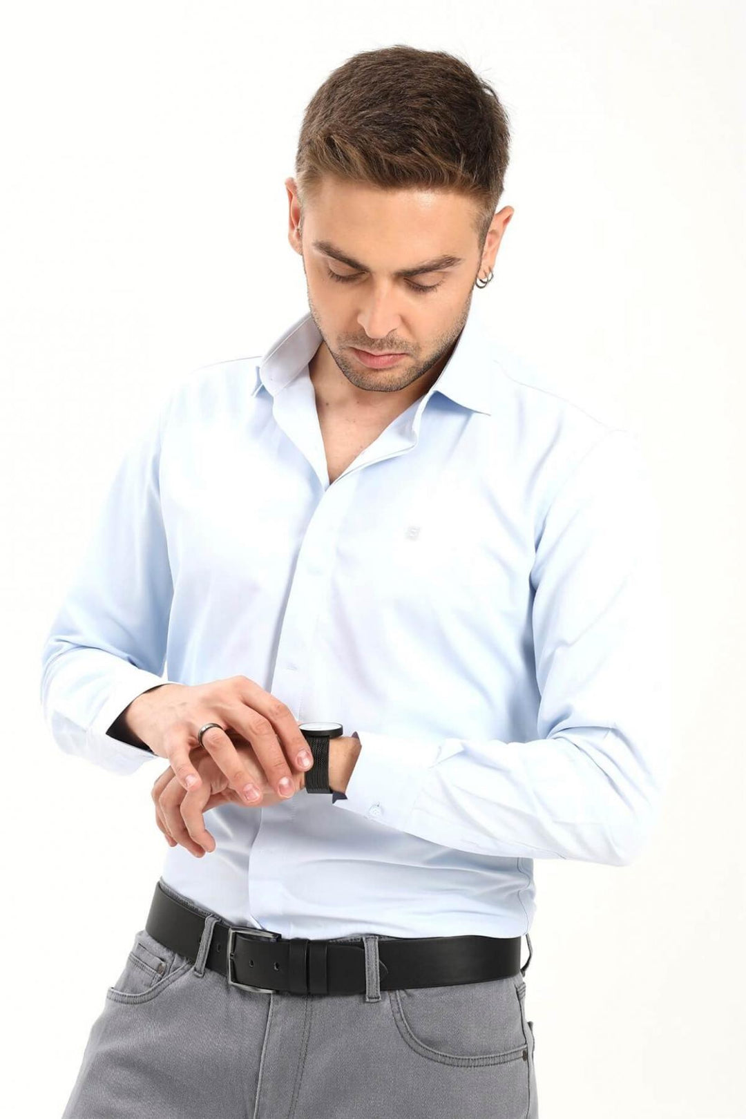 MPL Men's Slimfit Long Sleeve Shirt 1064 - Abbotsford