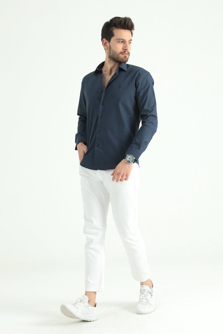 MPL Men's Slimfit Long Sleeve Shirt 1064 - Gronau