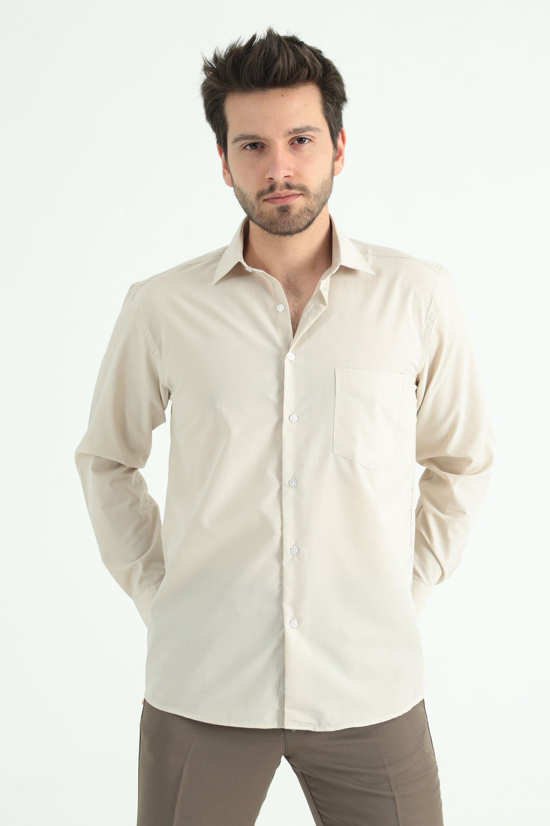 MPL Men's Dacron Short Sleeve Classic Shirt 375 - Santa Monica