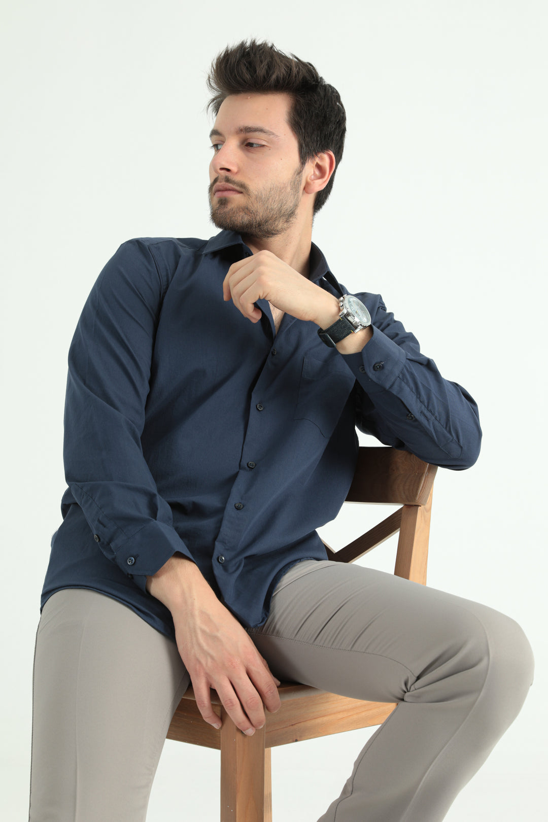 MPL Men's Dacron Short Sleeve Classic Shirt 375 - Keighley