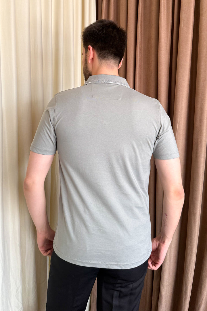 MPL CEMENT 1004 SUPREME POLO YK T-SHIRT - San Remo