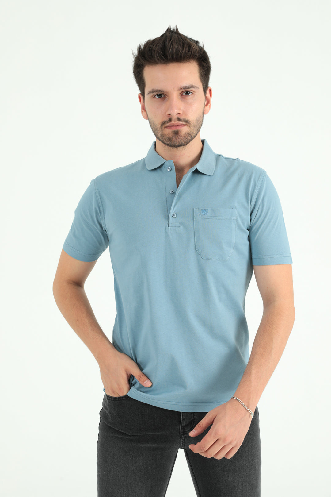 MPL CEMENT 1004 SUPREME POLO YK T-SHIRT - Seregno