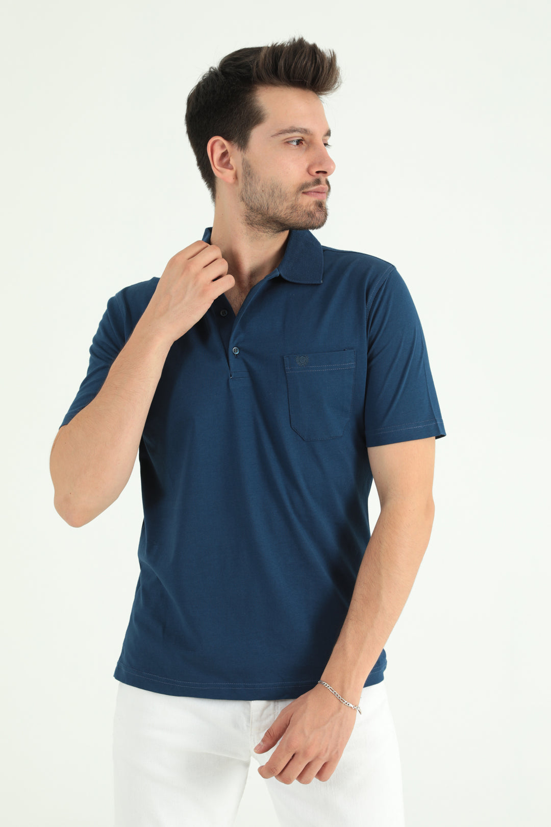 MPL CEMENT 1004 SUPREME POLO YK T-SHIRT - Kamen