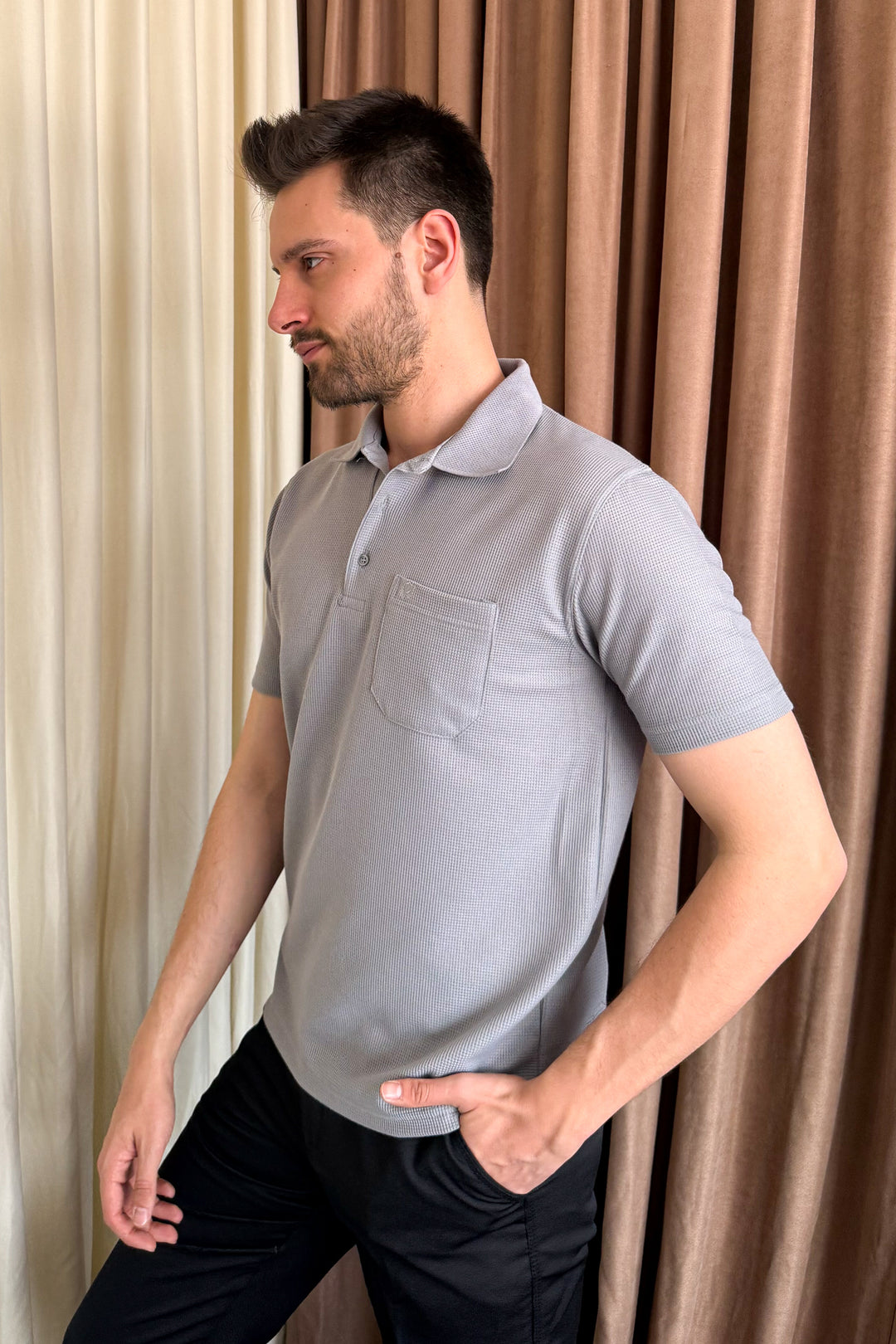 MPL Men's Polo Neck T-shirt 1014 - Wuppertal