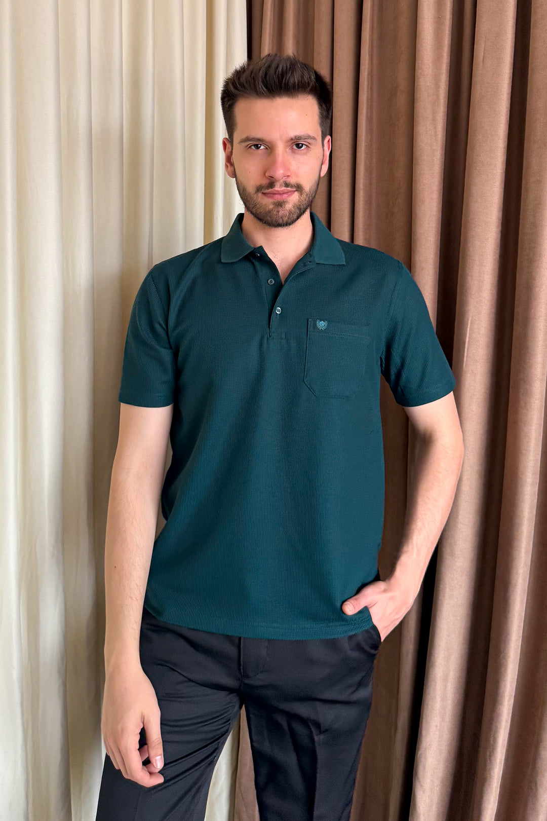 MPL Men's Polo Neck T-shirt 1014 - Ixtaczoquitlán
