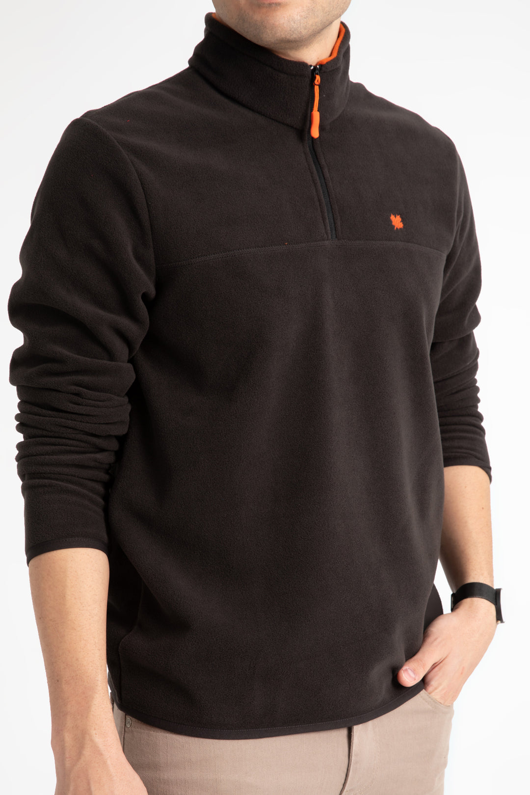 MPL Men's Zippered High Neck Polar Sweatshirt 6001 - Lowell