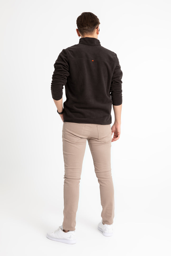 MPL Men's Zippered High Neck Polar Sweatshirt 6001 - Lowell